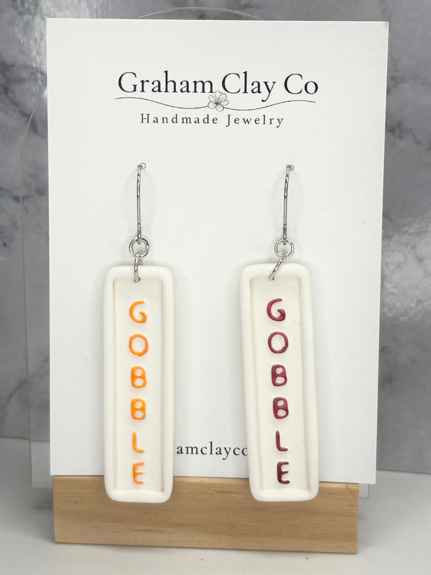 Gobble Gobble Dangle Earrings