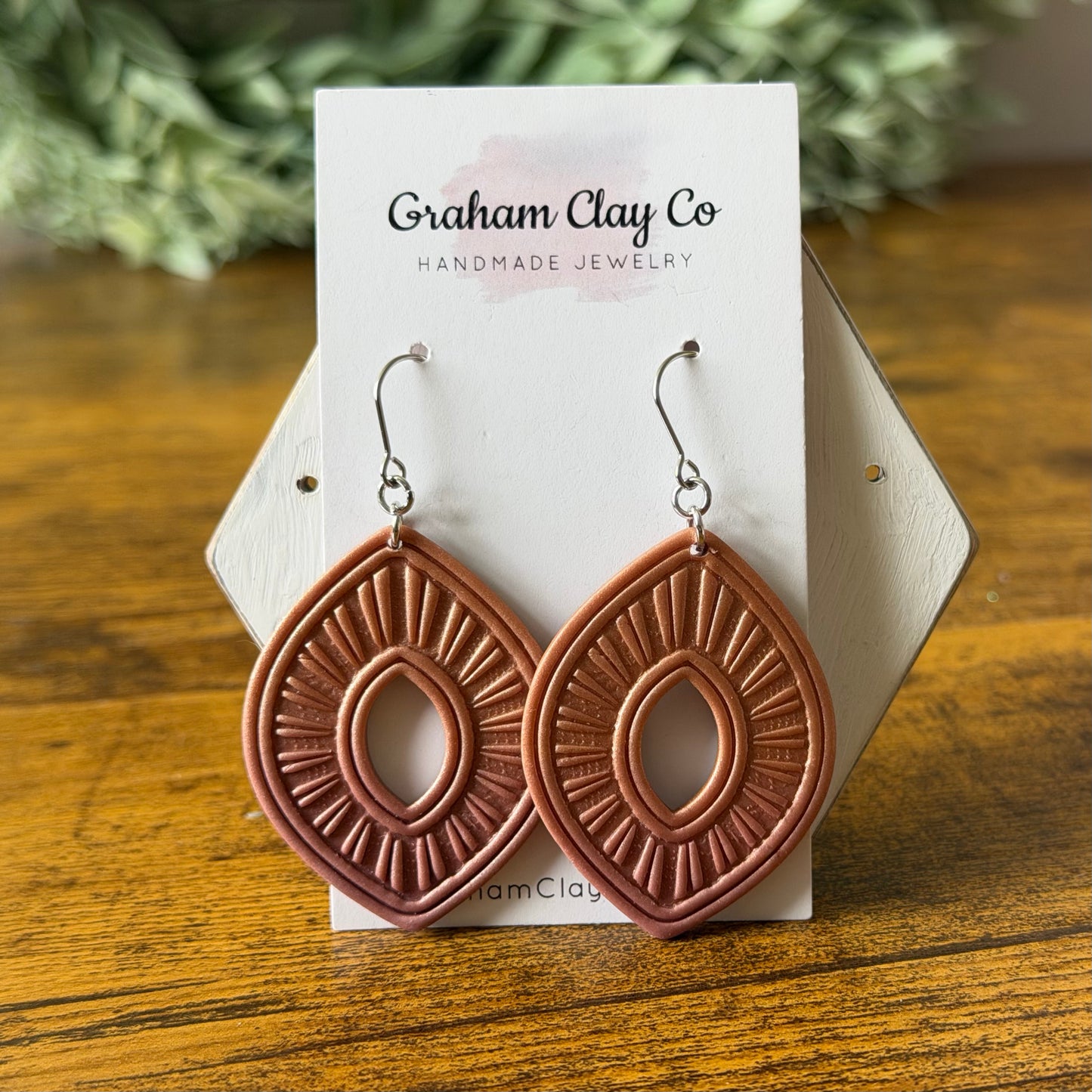 Sunset Beach Dangle Earrings