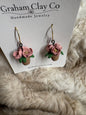 Flower Pot Dangle Earrings