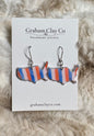 America’s Stripes Dangle Earrings