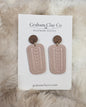 Blush and Bridle Dangle Earrings