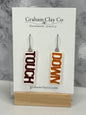 Touch Down Dangle Earrings-Customize
