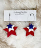 America’s Stars Hoop Earrings