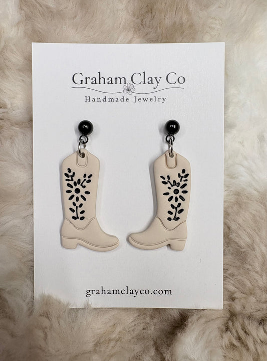 Boot Scootin’ Blooms Dangle Earrings