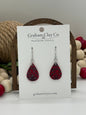 Lace Valentine's Dangle Earrings