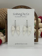 Ribbon Bow Dangle Earrings