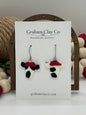 Heart Cow Dangle Earrings