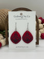 Lace Valentine's Dangle Earrings