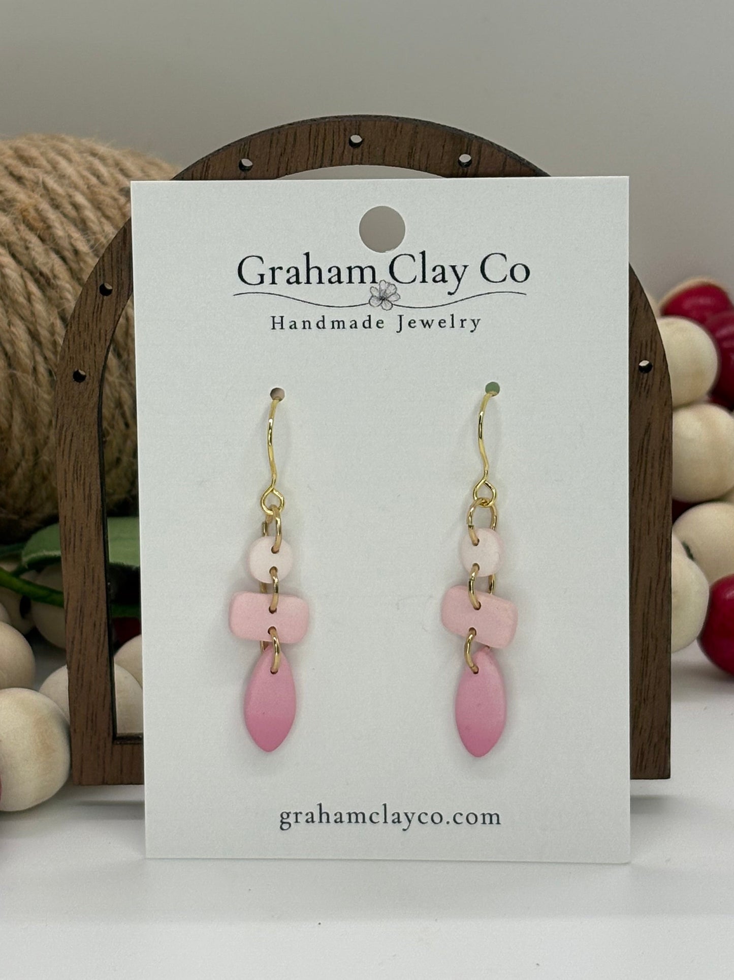 Mini Ombre Dangle Earrings